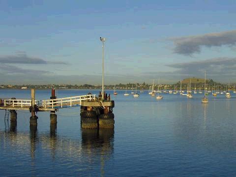 I catch the ferry to work