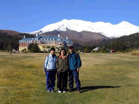 ski trip in north island
