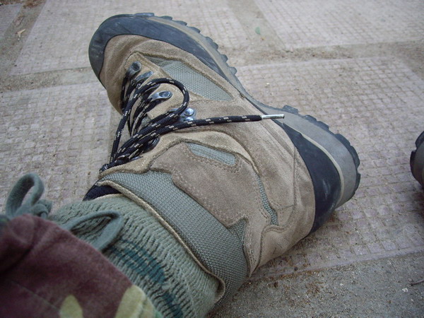 my left foot